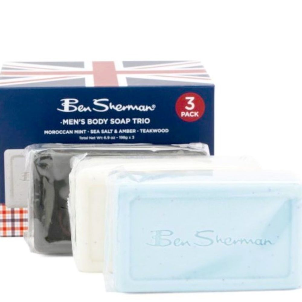 Ben Sherman 3-PK Body Soap Trio